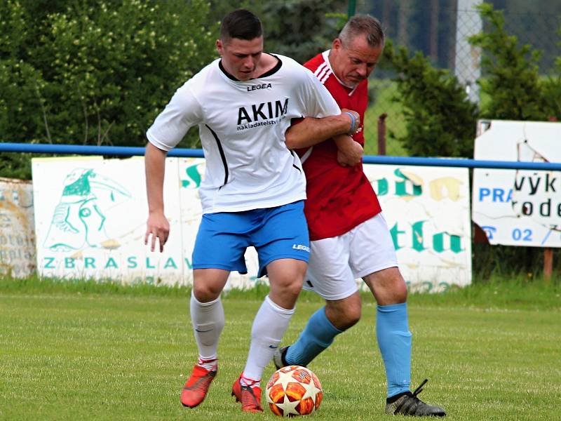 Fotbalová IV. třída, skupina B: SK Zbraslavice B - TJ Sokol Paběnice B 0:7 (0:2).