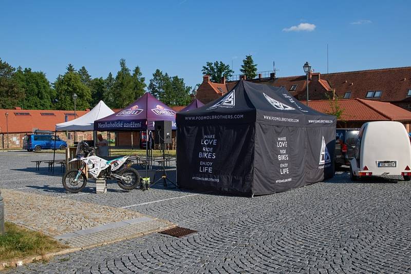 Zruč hostila legendu sportu Libora Podmola.