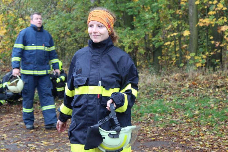 Závody hasičů v běhu na rozhlednu Vysoká