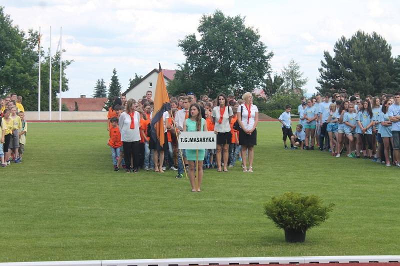 Zahájení Městských her  Olympiády dětí a mládeže v Kutné Hoře 16. června 2016