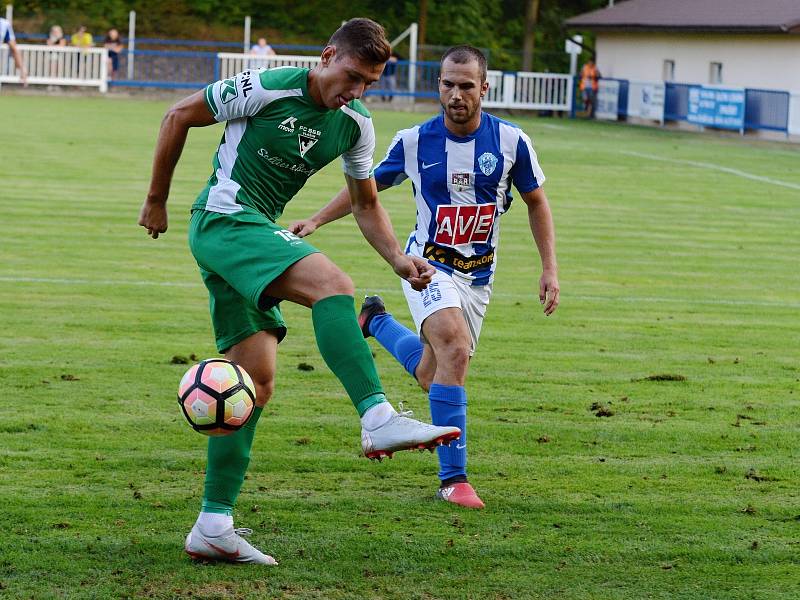 Fotbalisté Čáslavi dotáhli zápas 1. kola Mol Cupu do penaltového rozstřelu, ale v něm Vlašimi podlehli.