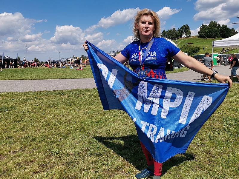 Olympia Spartan Training Kutná Hora v Liberci. Na snímku Monika Andělová.