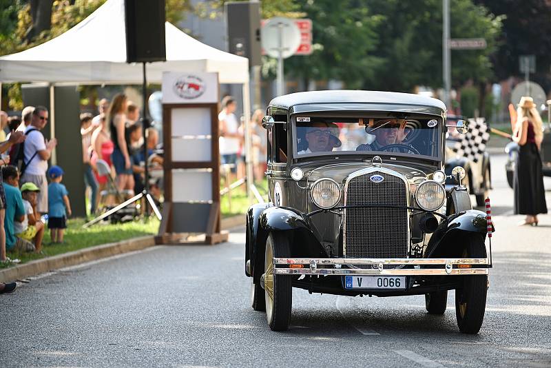 Z nedělního programu Veteran rallye v neděli 15. srpna 2021.