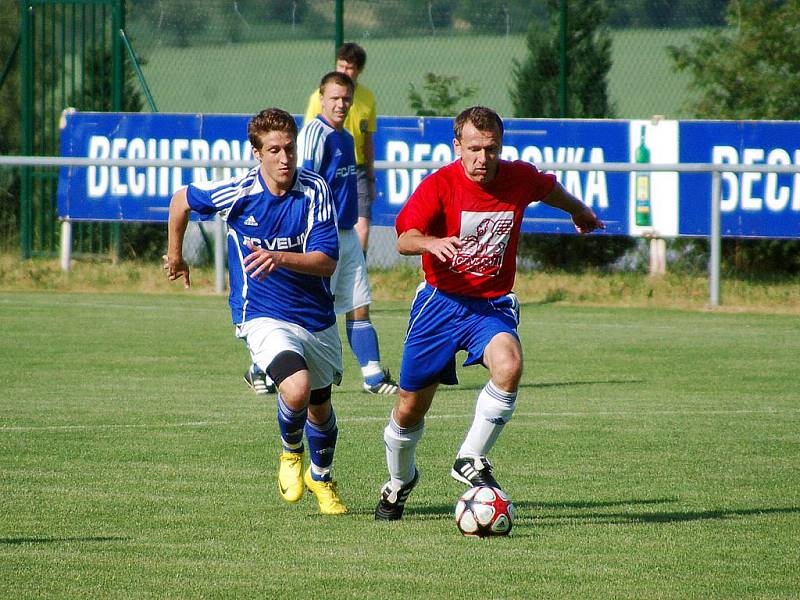 25. kolo I. B třídy: Zbraslavice - Velim B, 12. června 2010.