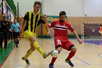 16. kolo CHANCE futsal ligy: FC Benago Zruč n. S. - Nejzbach Vysoké Mýto 5:5 (4:2), 27. ledna 2017.