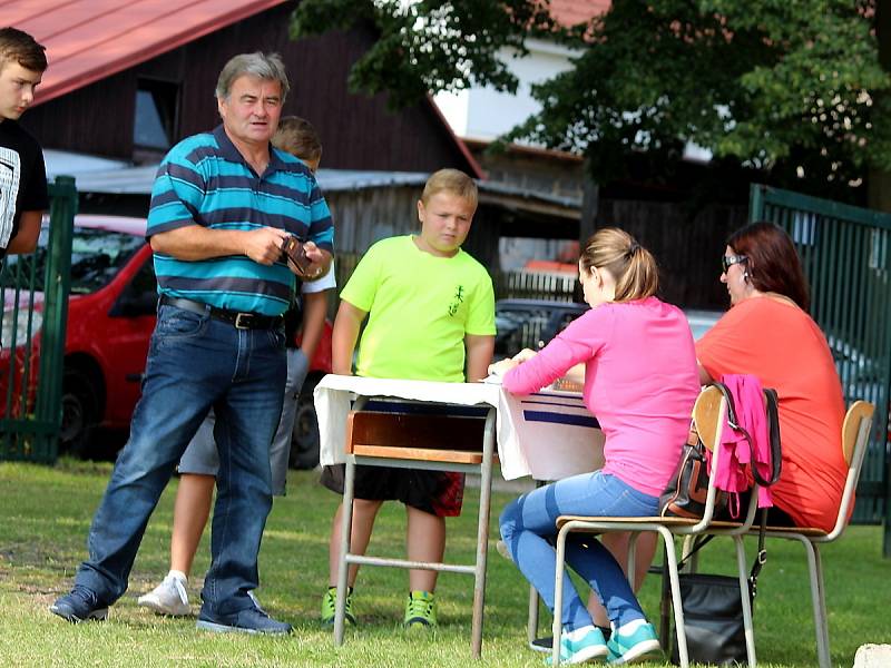 Z pátého ročníku charitativního turnaje 'O pohár Generali pojišťovny' ve Zbraslavicích.