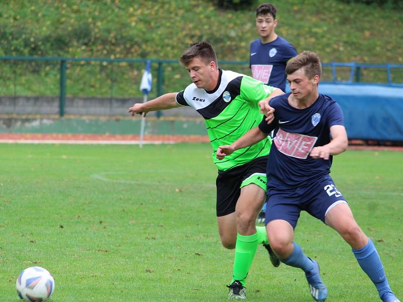 Česká fotbalová divize staršího dorostu: FK Čáslav - TJ Praga Praha 3:1 (2:0).