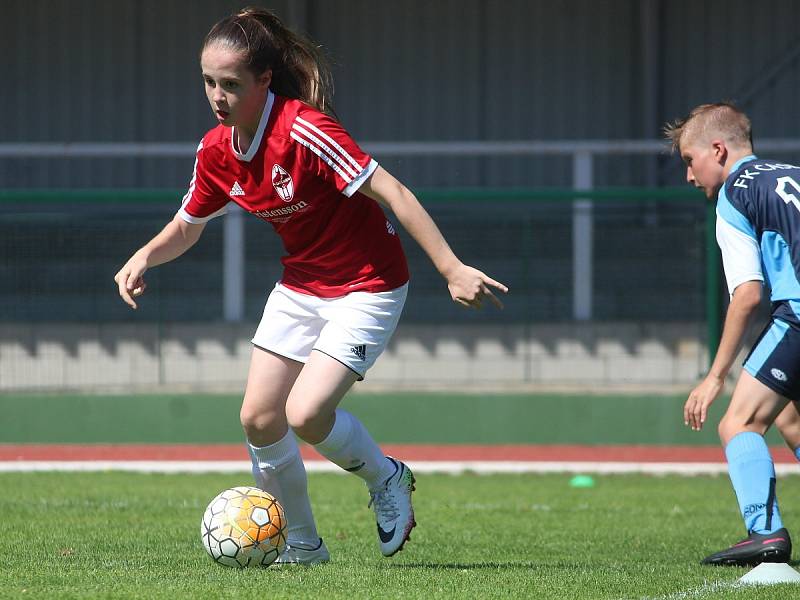 Česká liga žáků U13, neděle 11. června 2017: FK Čáslav - MFK Trutnov 13:1.