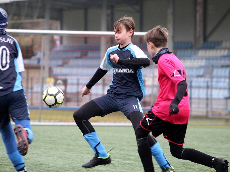 Fotbalový přípravný zápas, mladší žáci, kategorie U13: FK Čáslav - Sparta Kutná Hora 3:4 (0:1).