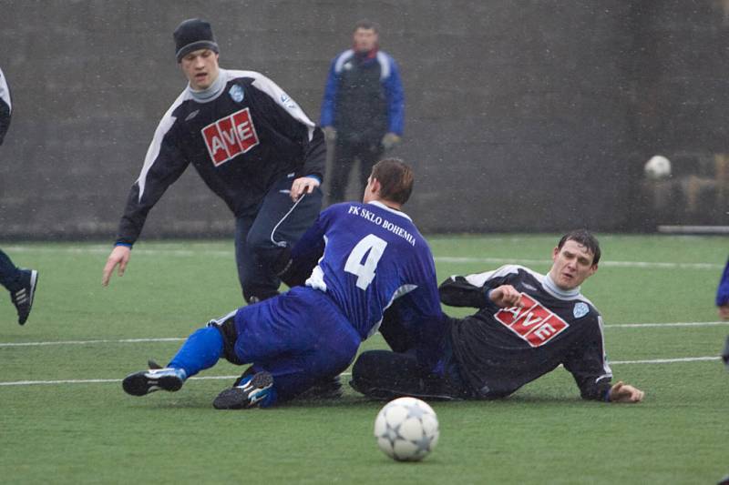Fotbal (přípava): Čáslav B - Světlá n. S. 8:0, neděle 8. února 2009