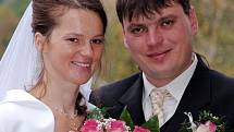 Dana Schneiderwindová a Jan Cízler vstoupili do svazku manželského 10. října.