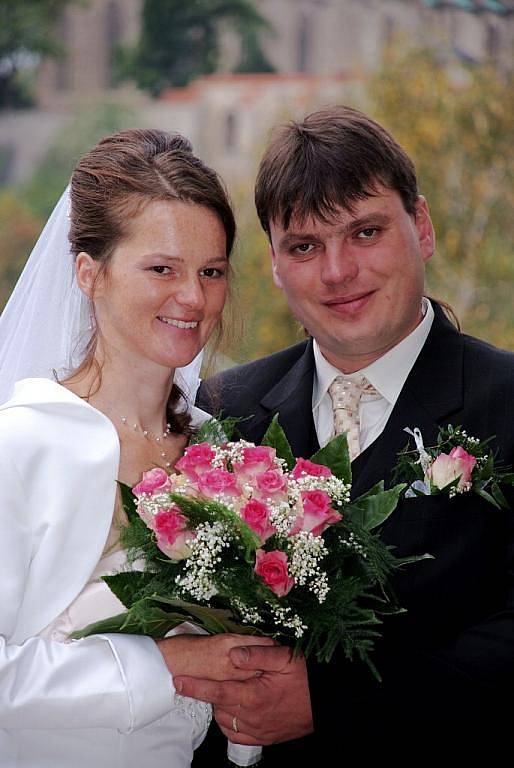 Dana Schneiderwindová a Jan Cízler vstoupili do svazku manželského 10. října.