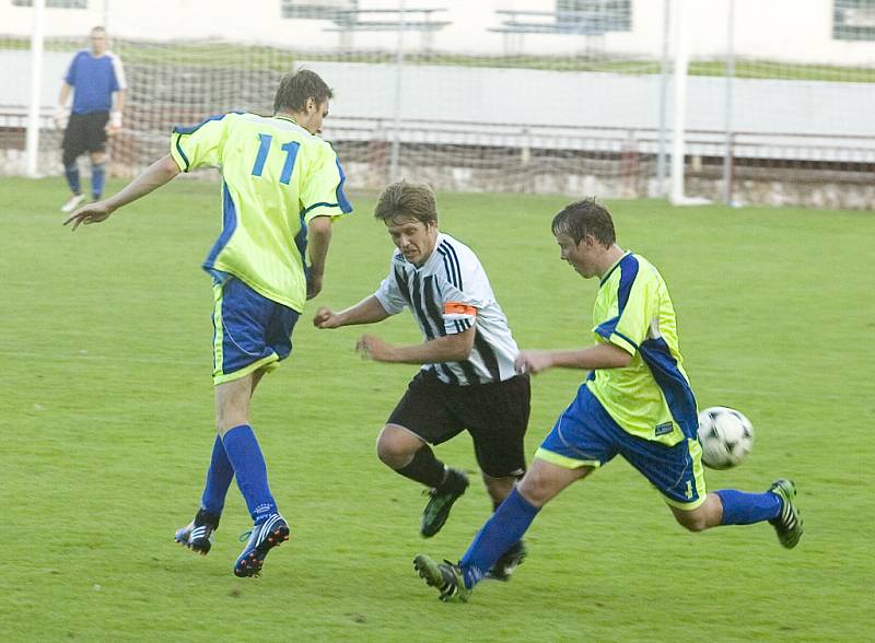 1. kolo OP: Kutná Hora B - Malešov 2:1, 25. srpna 2012.