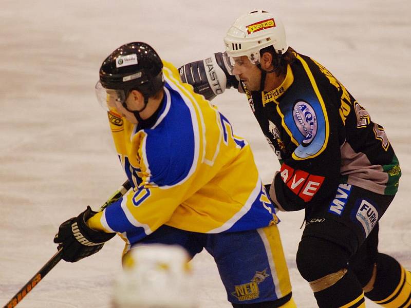 Hokej II. liga: K. Hora - Nymburk 2:6, středa 25. listopadu 2009