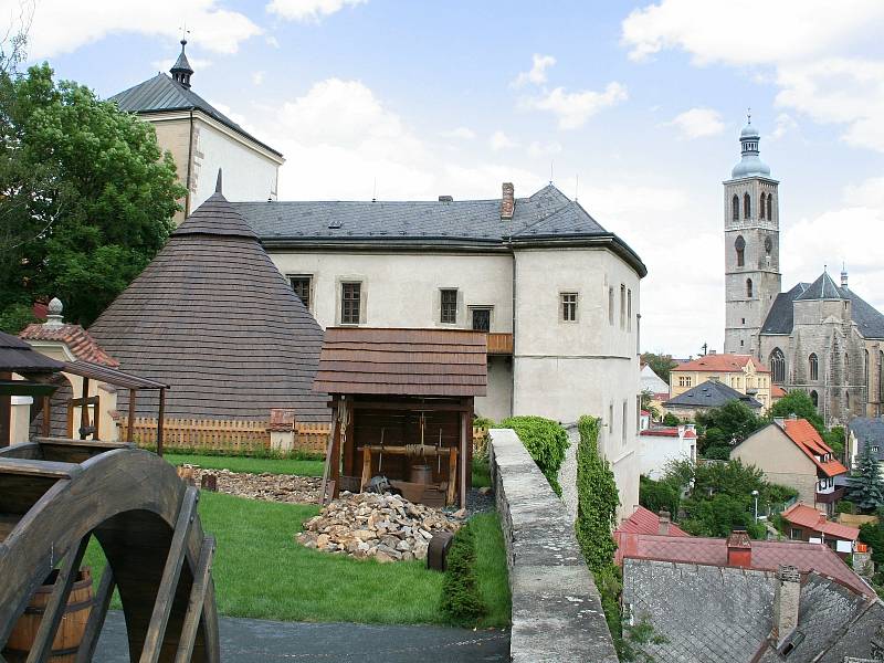 Středověký důl na Hrádku v Kutné Hoře.