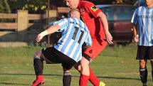 Fotbalová IV. třída, skupina B: TJ Sokol Červené Janovice B - SK Malešov B 0:12 (0:4).