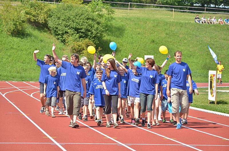 Slavnostní zahájení Městských olympijských her v Kutné Hoře - 12.6.2014