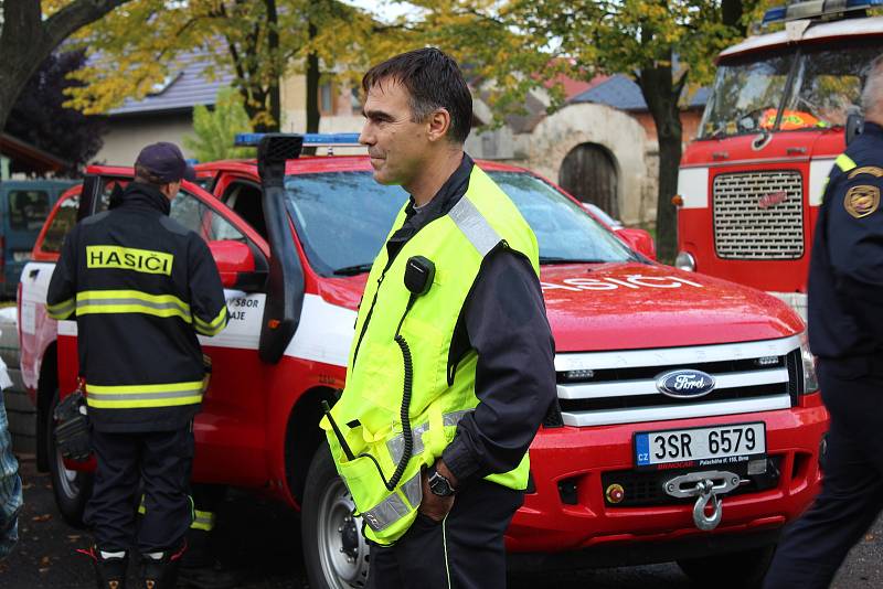 Policisté a hasiči hledali v rámci taktického cvičení dvě osoby.