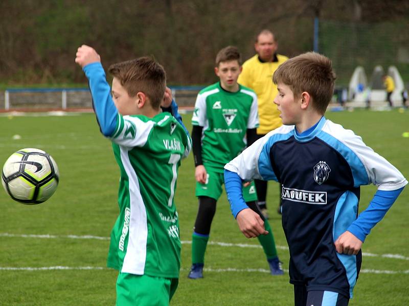 Česká fotbalová liga mladších žáků U12: FC Sellier & Bellot Vlašim - FK Čáslav 5:7.