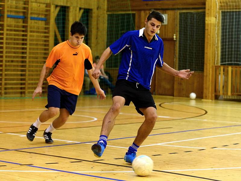 1. kolo Okresního futsalového přeboru Kutnohorska, 23. listopadu 2014.