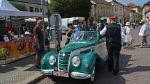 Veterán Rallye Kutná Hora v neděli.