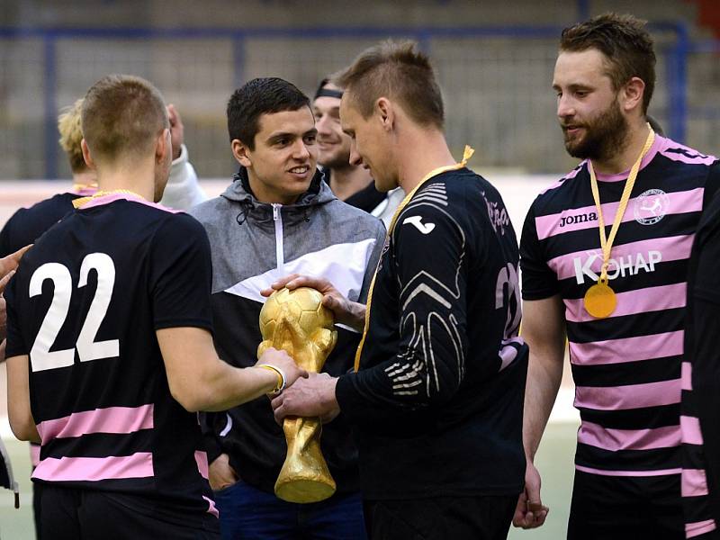 Finále kutnohorské Club Deportivo futsalové ligy 2014/2015.