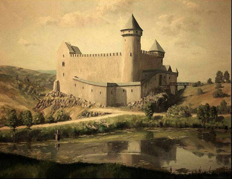 Zřícenina hradu Talmberk na Kutnohorsku působí magicky.