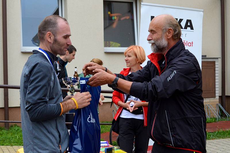 Čáslavský duatlon zdolalo šedesát pět sportovců.