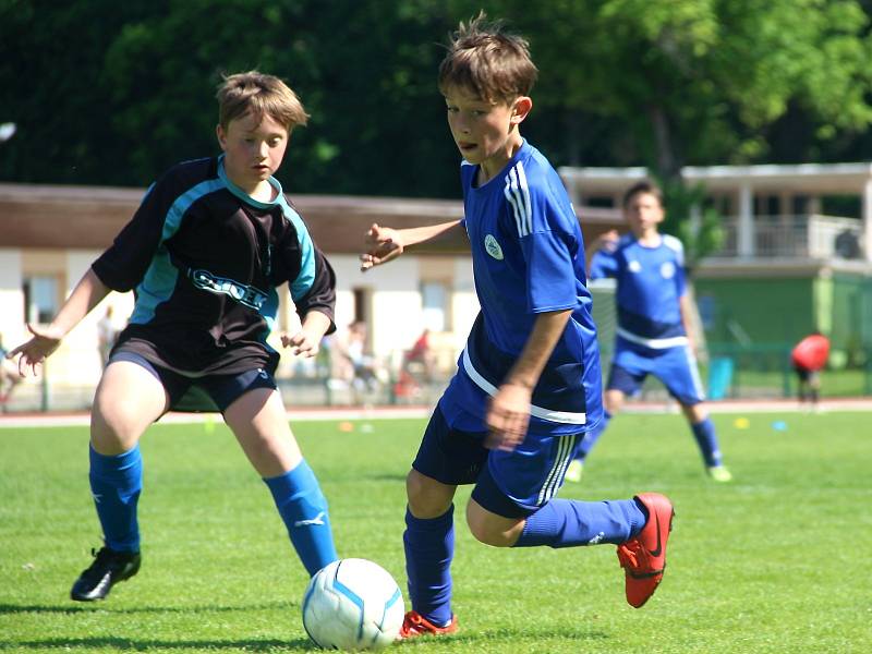 Česká fotbalová liga mladších žáků U12: FK Čáslav - SK Sparta Kolín 15:2.