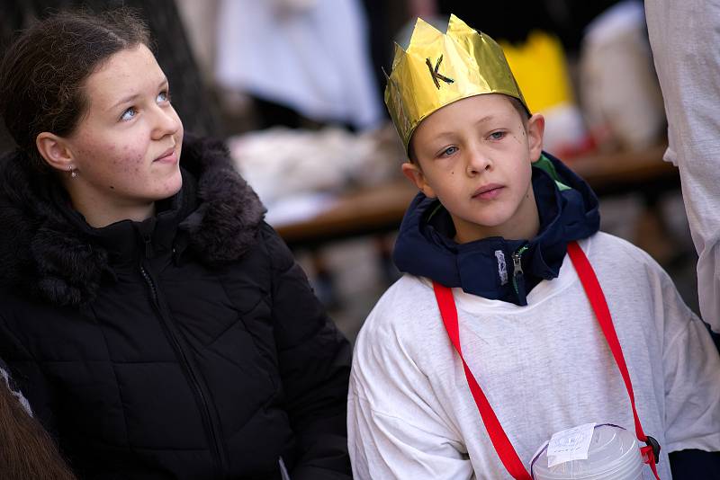 Tříkrálová sbírka v Kutné Hoře 7.1.2023.