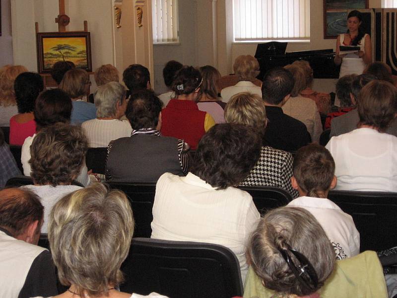 Z vyhlášení výsledků čáslavské literární soutěže amatérů v roce 2008.