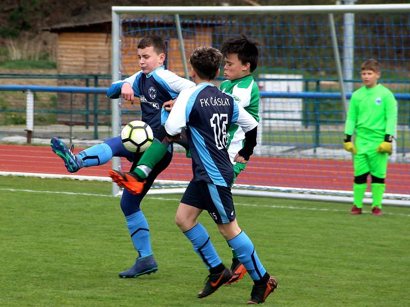 Česká fotbalová liga mladších žáků U12: FC Sellier & Bellot Vlašim - FK Čáslav 5:7.