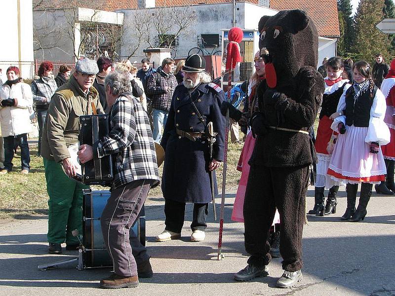 Masopust v Hostovlicích.