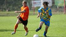 Z utkání okresního přeboru Malešov - Kaňk 5:2, sobota 9. května 2009