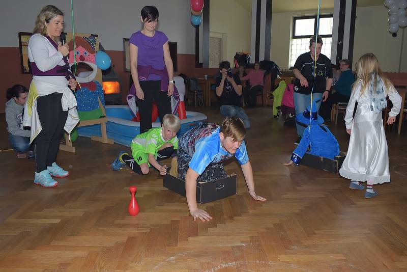 Olympiádou byl inspirován dětský karneval v Bohdanči.