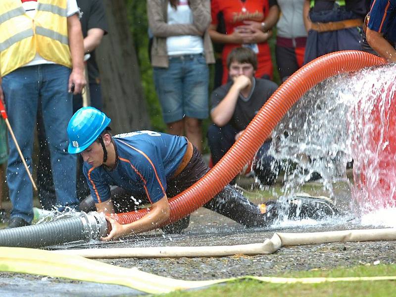Šesté kolo Kutnohorské hasičské ligy hostilo v sobotu žíšovské koupaliště.