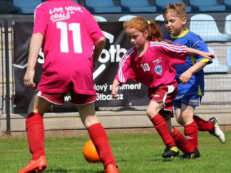 Fotbalový mistrovský turnaj mladších přípravek v Čáslavi: FK Čáslav C - Sparta Kutná Hora 7:6.