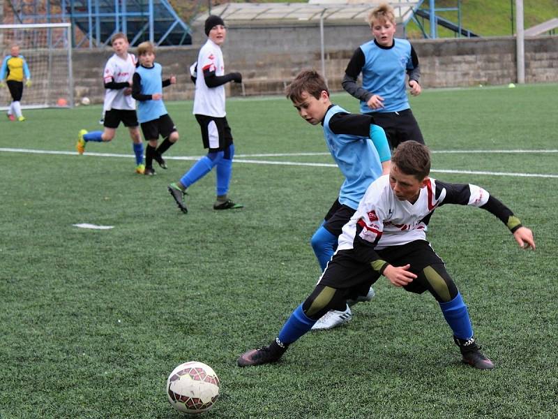 Okresní přebor mladších žáků, středa 19. dubna 2017: FK Čáslav E - FK Čáslav F 12:3.