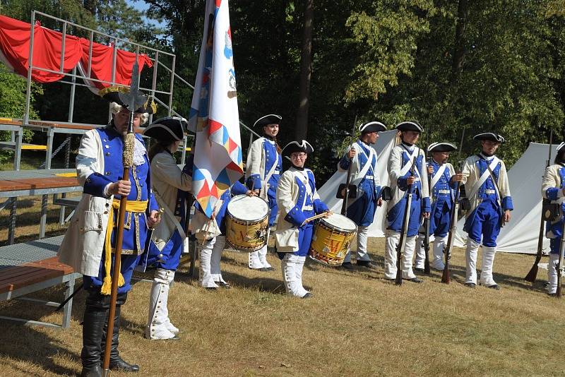 Historické slavnosti se konaly ve Zruči nad Sázavou.