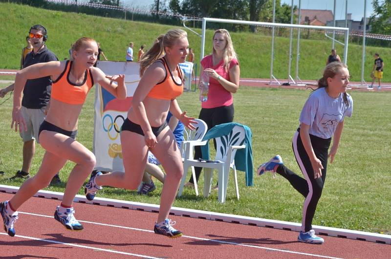 Městské hry v Kutné Hoře, Atletika SKP Olympia - 16. června 2014