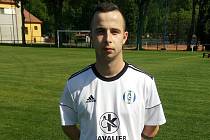 Útočník FK Kavalier Sázava Antonín Keltner.