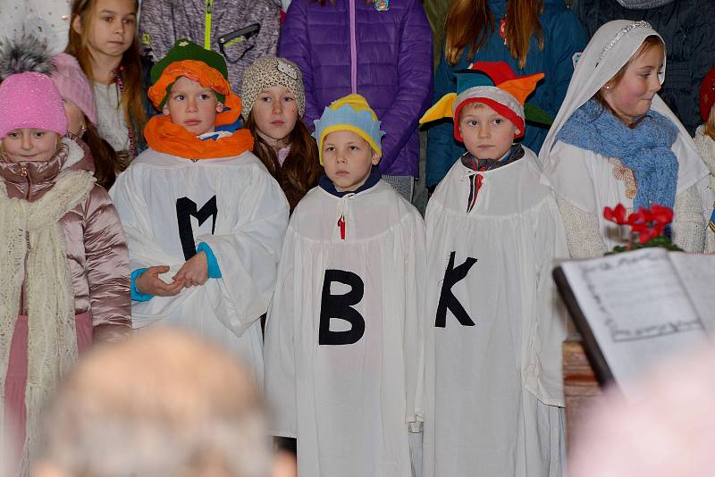 Adventní koncert v kostele sv. Bartoloměje v Solopyskách.