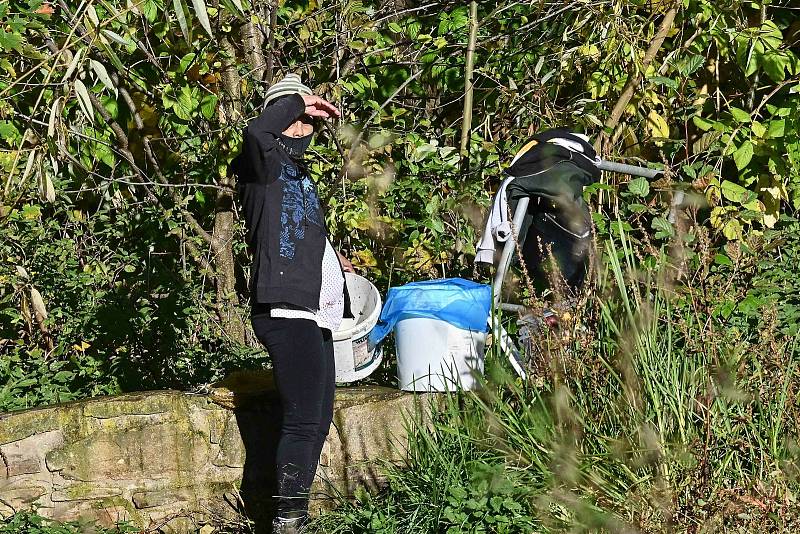 Výlov Vavřineckého rybníka se konal letos v komorním duchu.