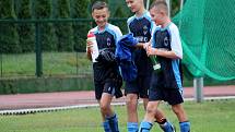 Fotbalový přípravný zápas, mladší žáci, kategorie U13: FK Čáslav - FC Slovan Havlíčkův Brod 13:4 (4:0, 4:2, 5:2).