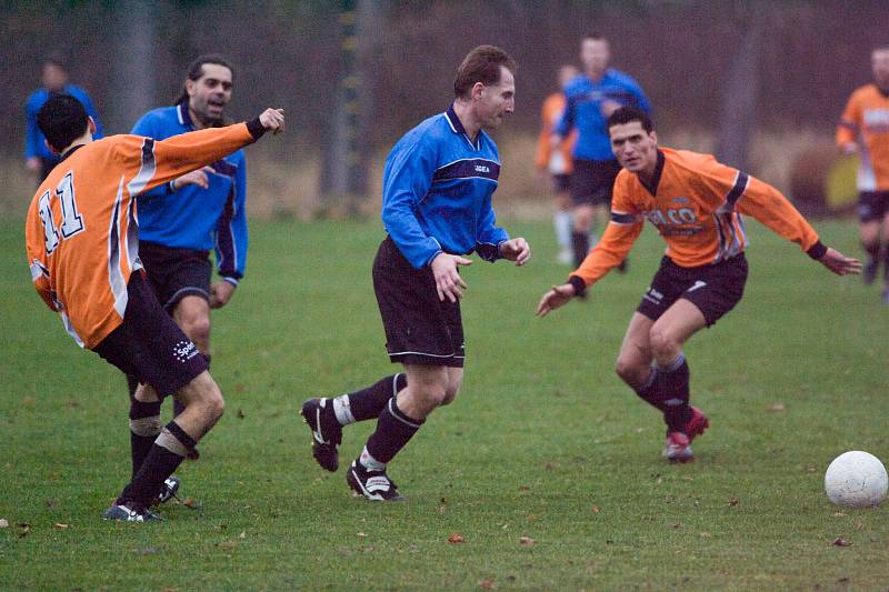 Fotbal okresní přebor: Chotusice - Suchdol, neděle 16. listopadu 2008