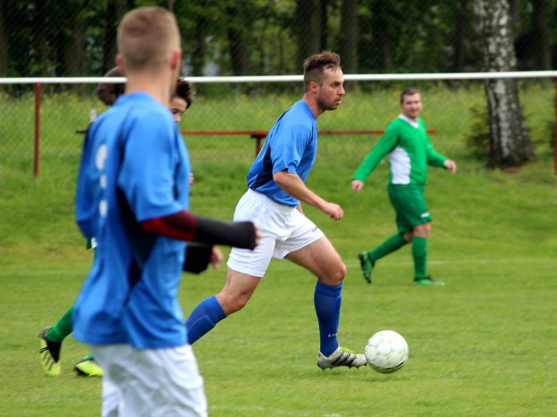 Fotbalová III. třída: TJ Sokol Červené Janovice - FC Bílé Podolí B 1:2 pk (0:0).