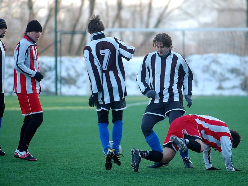 Vládce Kutné Hory: Kaňk - Kutná Hora B 4:1, 29. ledna 2011.