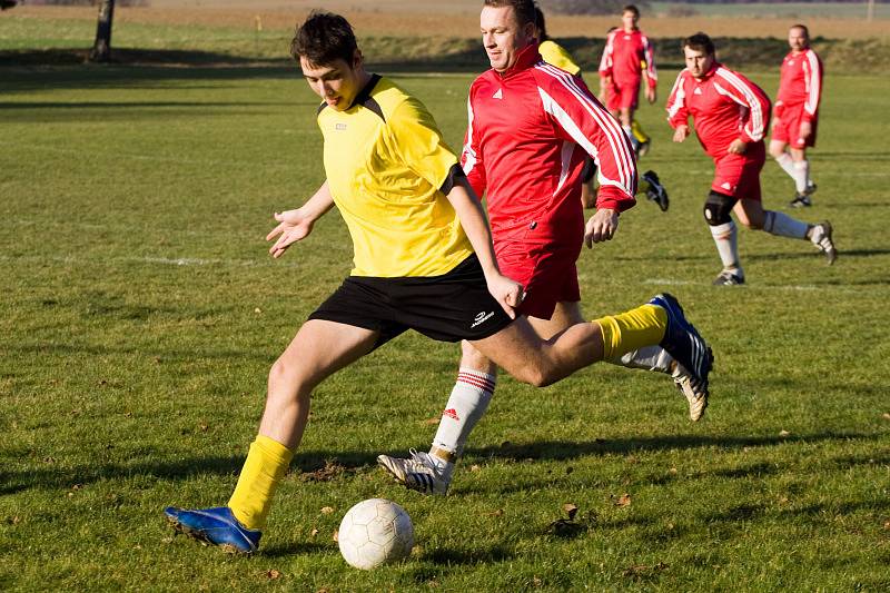 Fotbal III. třída: Miskovice - Vrdy B, sobota 15. listopadu 2008