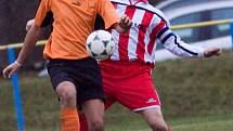 Fotbal okresní přebor: Nové Dvory - Kutná Hora B 1:1, neděle 16. listopadu 2008