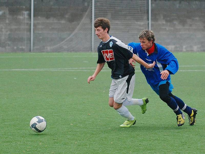 Fotbal divize dorostu: st. dorost Čáslav - Pardubice B 0:1, sobota 24. října 2009